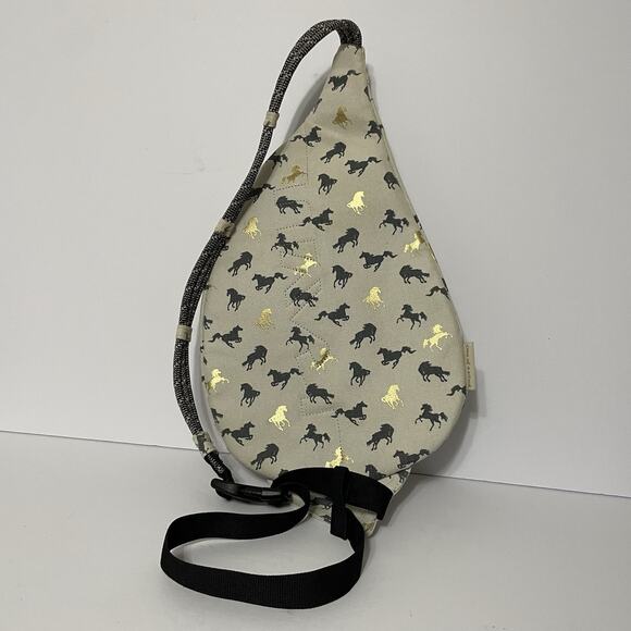 Kavu Rope Bag Wild Horses One Of A Kind Edition Retired Pattern READ Description - Picture 9 of 11